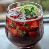 Watermelon Mint Vodka Spritz