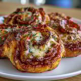 Pizza Pinwheels Pepperoni Mozzarella