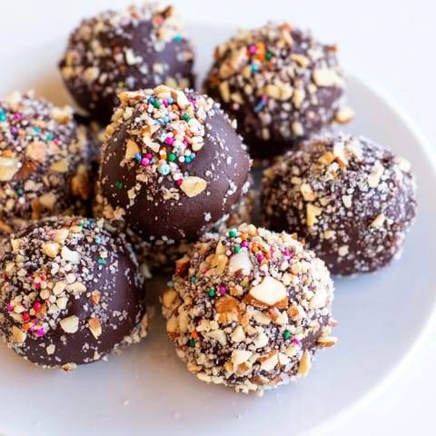 Chocolate Truffles Ganache Balls