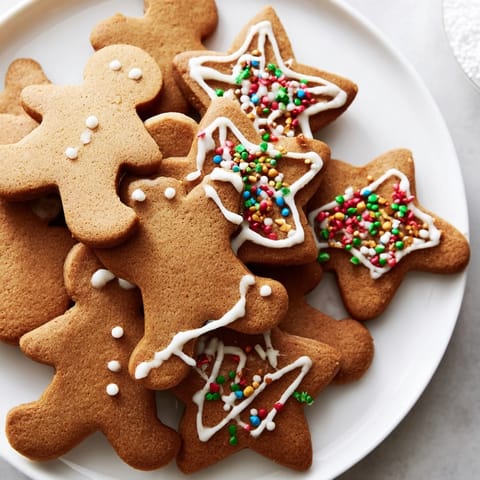 Classic Gingerbread Spiced Cookies