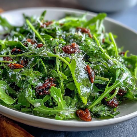Lemon Vinaigrette Arugula Salad