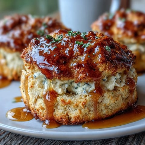 Dandelion Honey Scones Clotted Cream