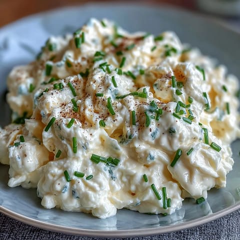 Fluffy, rich Protein-Packed Cottage Cheese Scrambled Eggs, perfect for brunch.